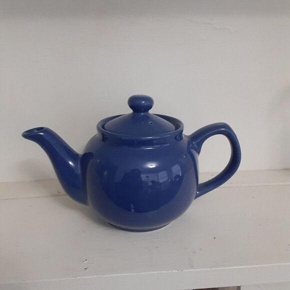 Personal blue teapot Old Amsterdam Porcelain Work - Picture 4 of 4